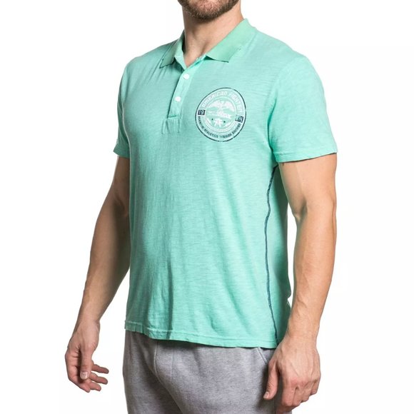 AMERICAN FIGHTER INDIAN RIVER Men's T-Shirt S/S Bi - Picture 4 of 6